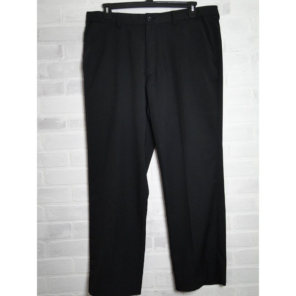 Greg Norman Pants Men's 39 Golf Chinos Golfing Breathable Tapered Spandex Black